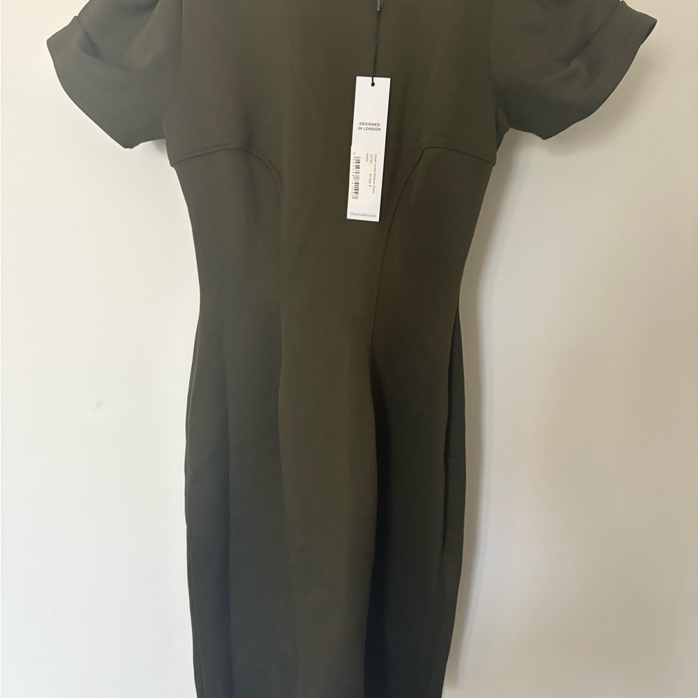 Perfect Olive Work Dress: NEVER WORN tags incl